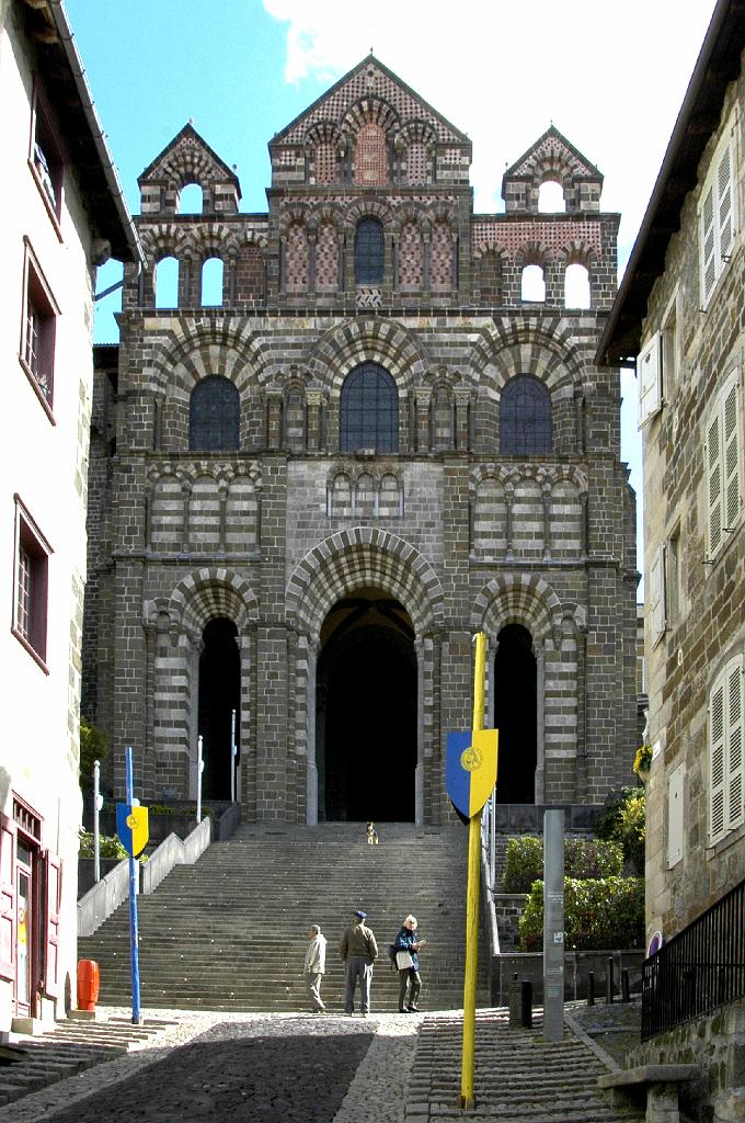 P2007092503.jpg - Le Puy-en-Velay. Kathedraal Notre-Dame.