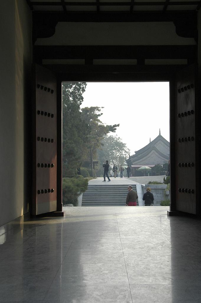 P2007110654.jpg - Xi'an, de Dayan Ta, de Grote Pagode van de Wilde Gans.